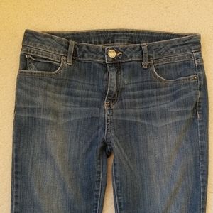 Vera Wang 28" inseam jeans cropped length